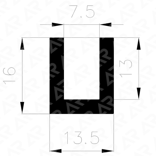 Профиль ARTAPOL №307 ( П-образный )